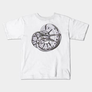 Axanthic Ball python Kids T-Shirt